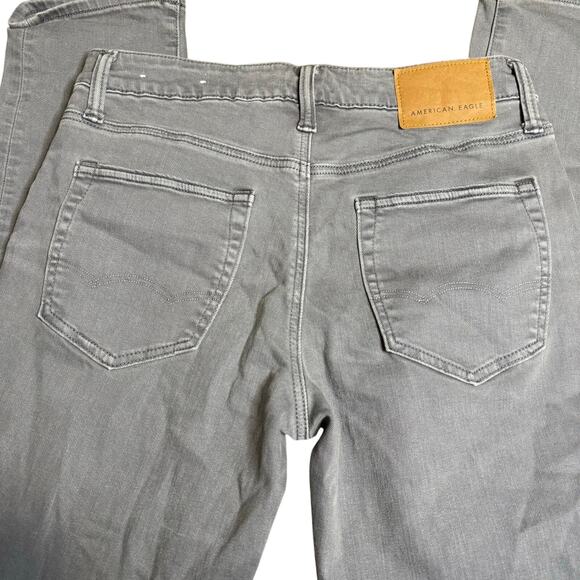 American Eagle AirFlex+ Athletic Fit Jean, Stone Gray, Men's Size 30x32 - Picture 5 of 9
